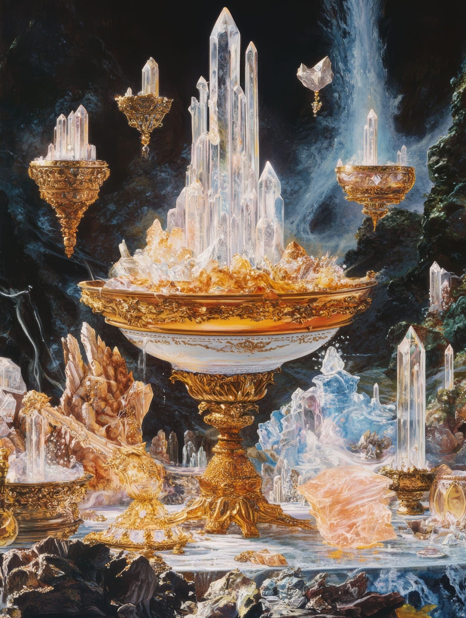 Картина "Plato De Cristal"