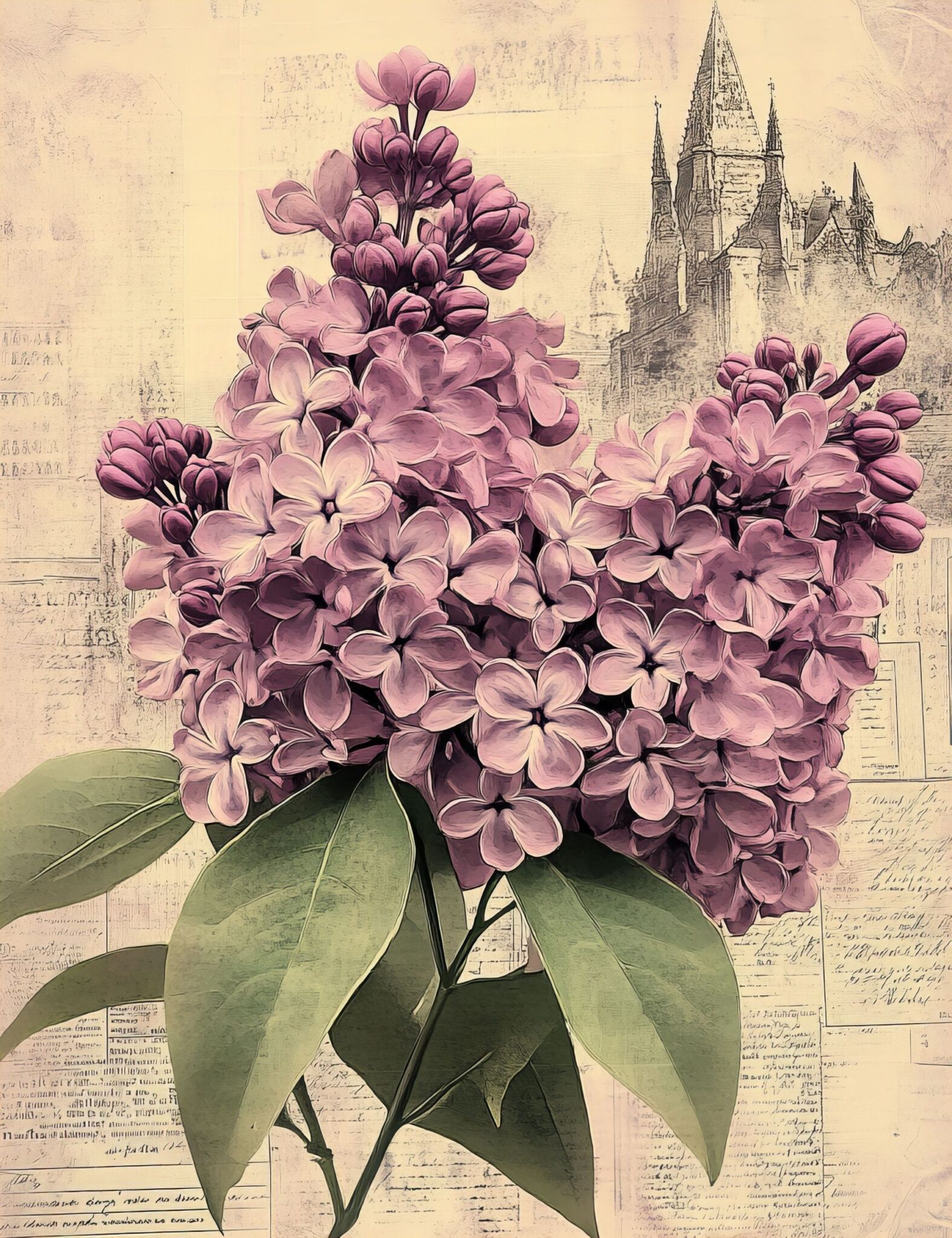 Картина "Lilas"
