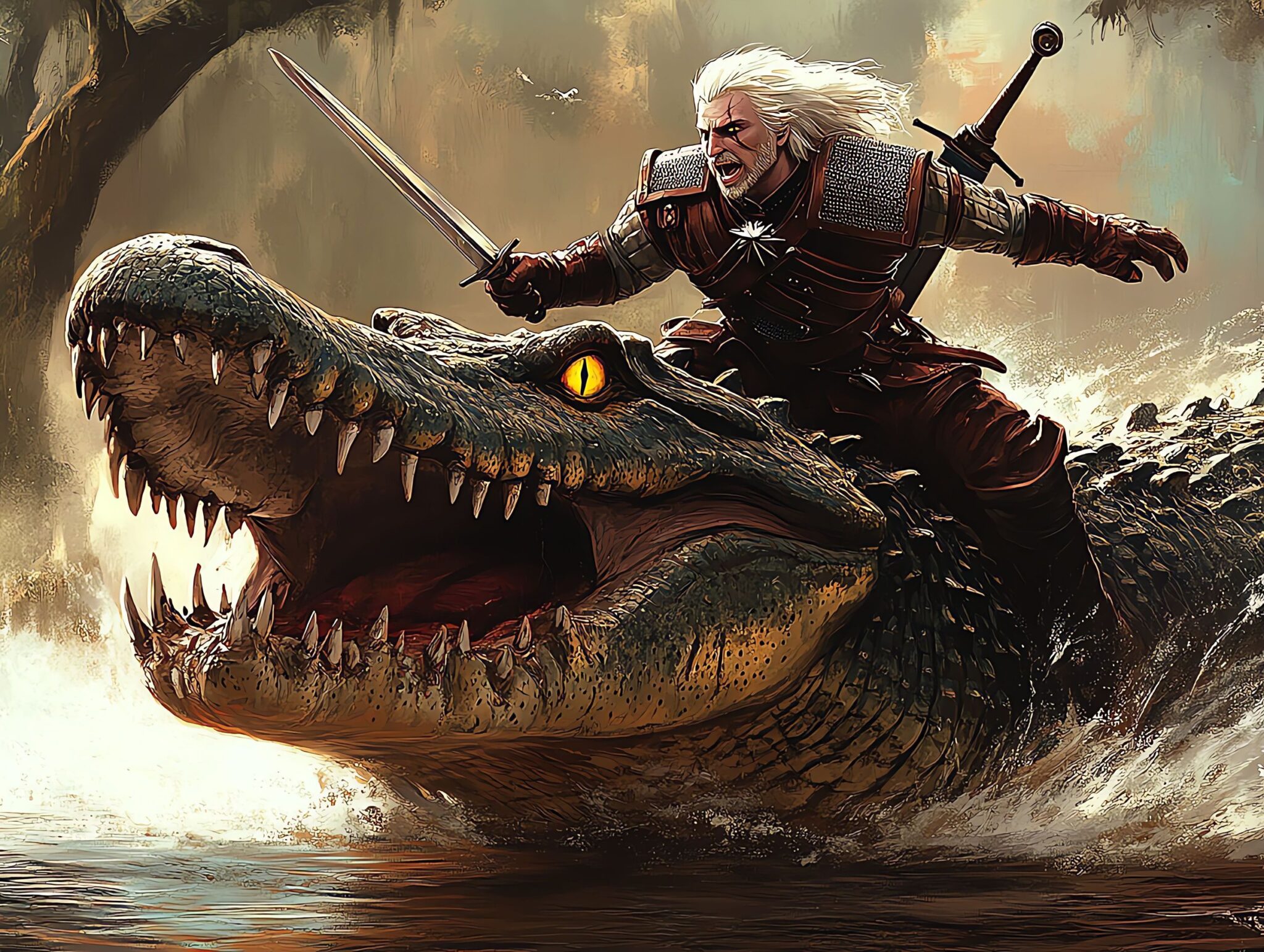 Картина "Riding Your Monsters"