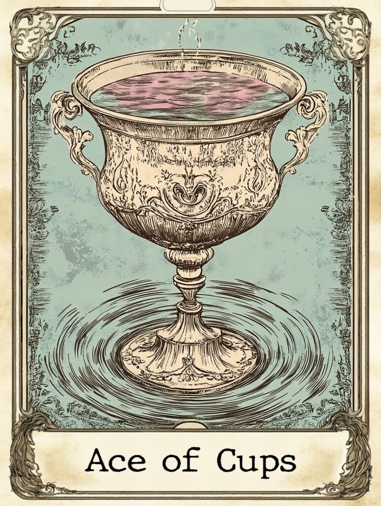 Картина "Ace Of Cups Iv"