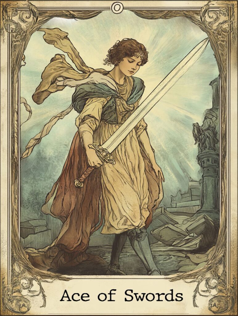 Картина "Ace Of Swords"