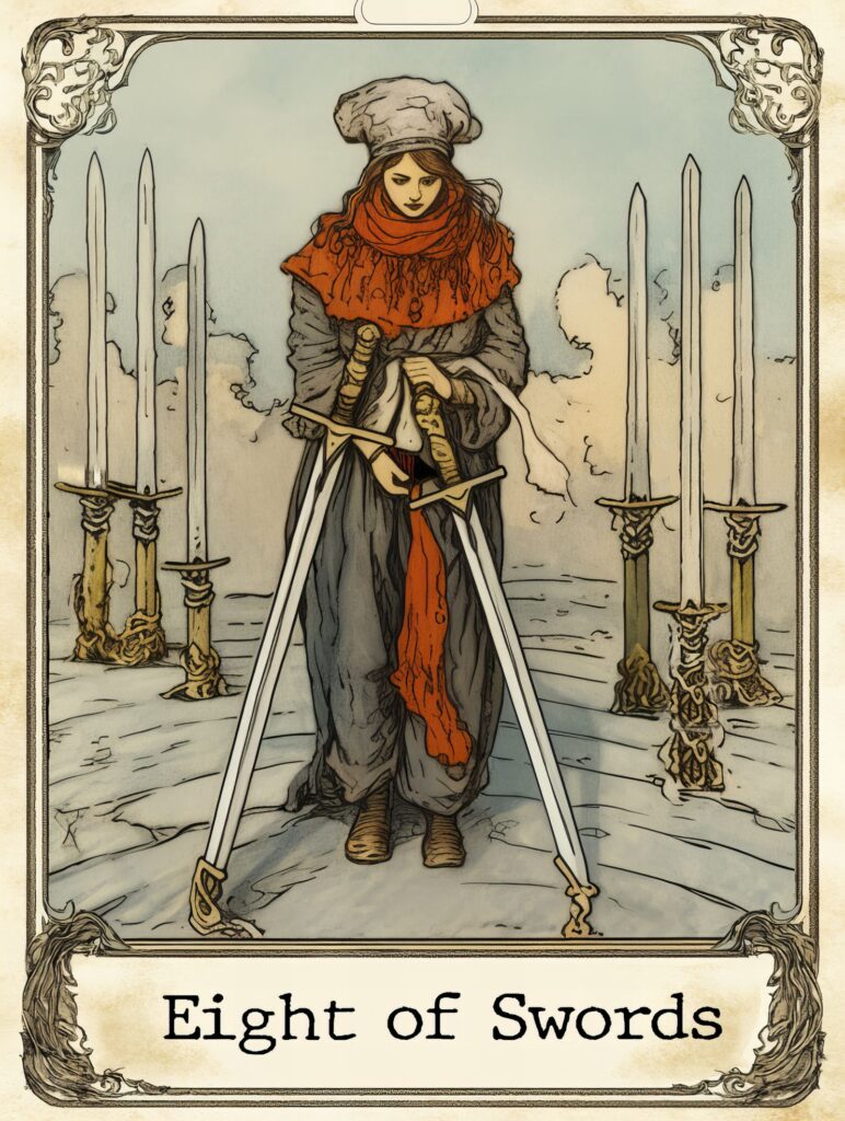 Картина "Eight Of Swords"