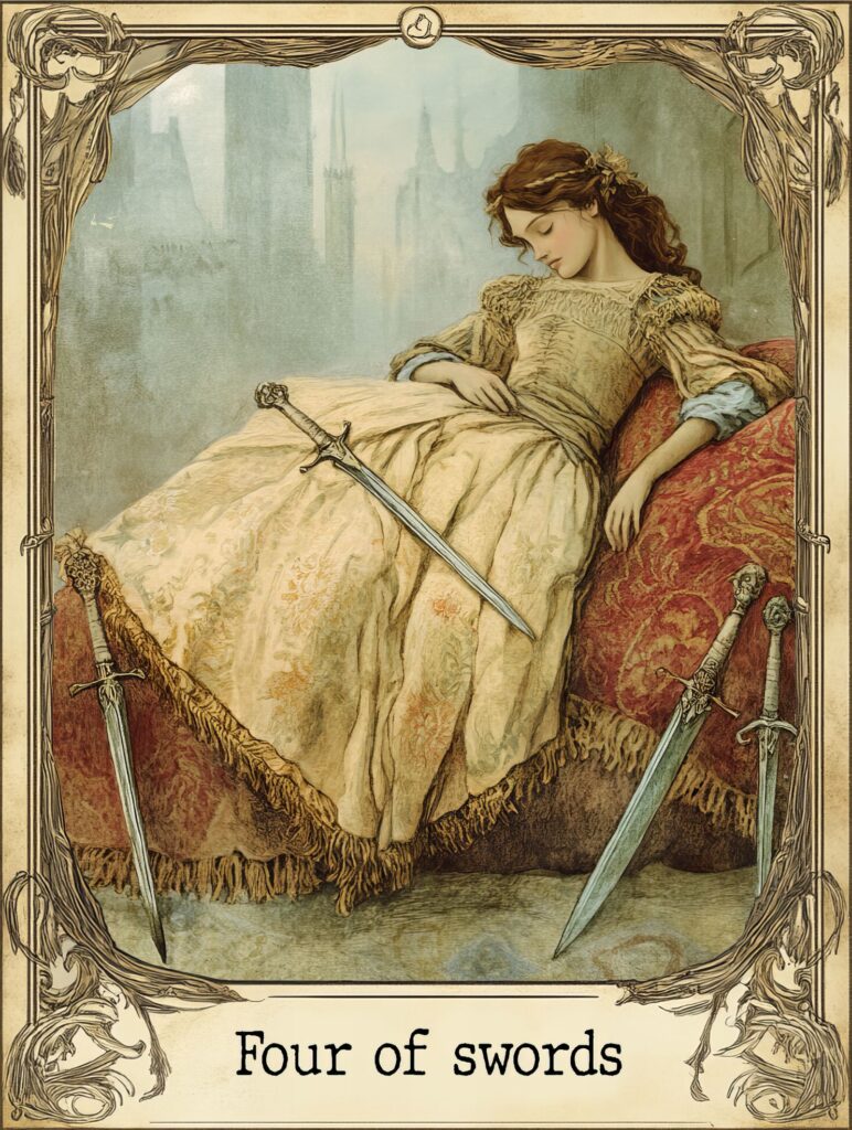 Картина "Four Of Swords II"