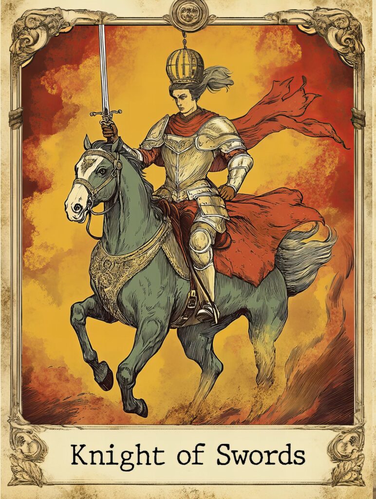 Картина "Knight Of Swords III"
