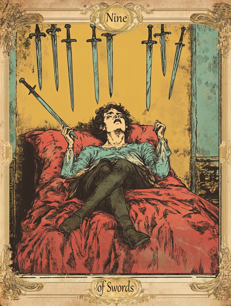 Картина "Nine Of Swords"