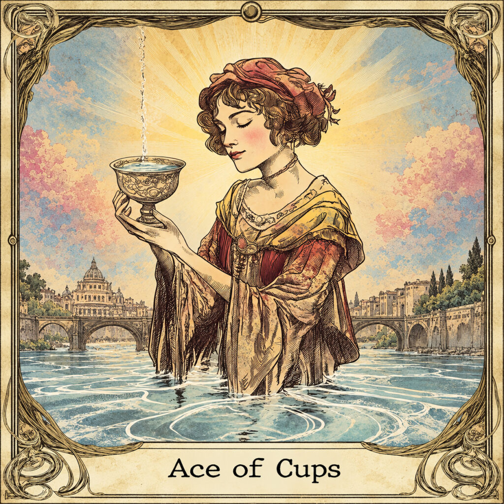 Картина „Ace Of Cups“ — квадрат