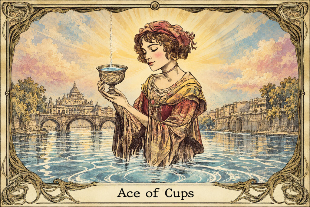 Картина „Ace Of Cups“ — пейзаж