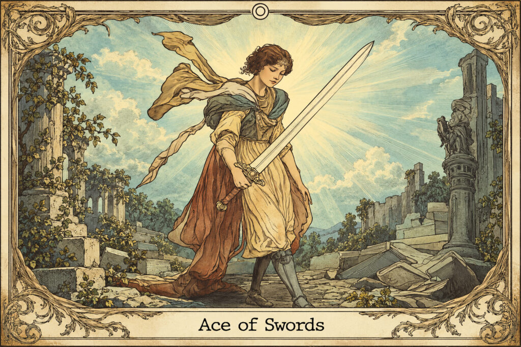 Картина „Ace Of Swords“ — пейзаж