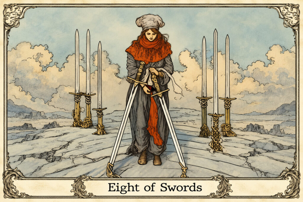 Картина „Eight Of Swords“ — пейзаж