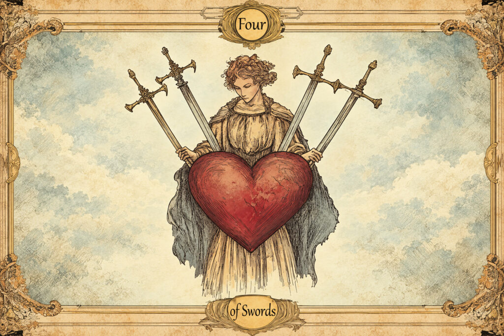 Картина „Four Of Swords“ — пейзаж